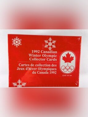 1992 Canadian Winter Olympic Collector Cards Sealed Box New in Package Team Cana